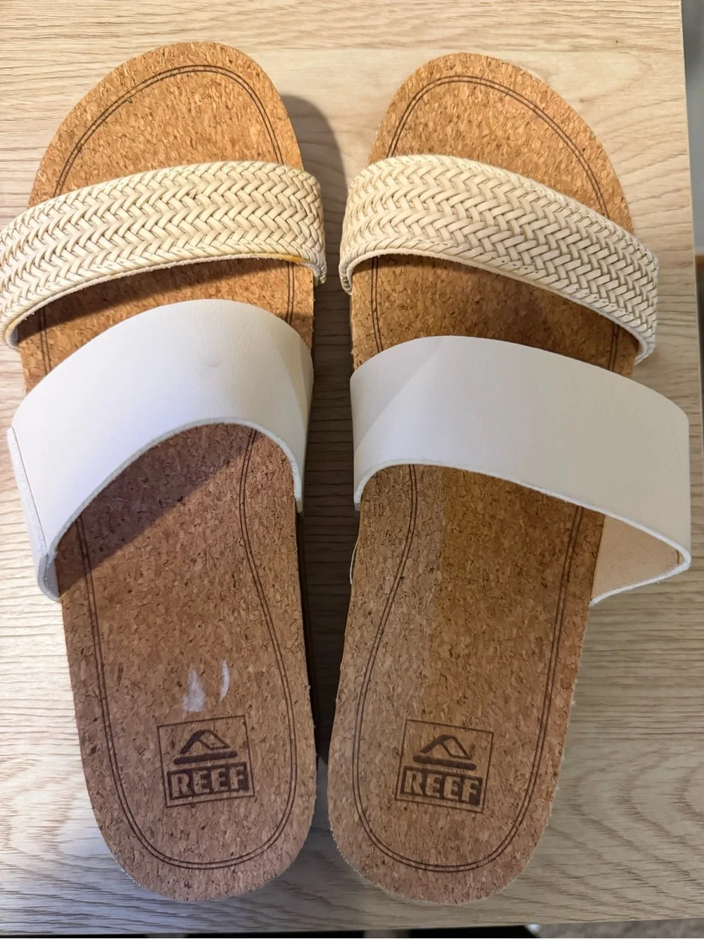 Reef Cushion Vista Hi Women's Sandal — Tan/Caramel